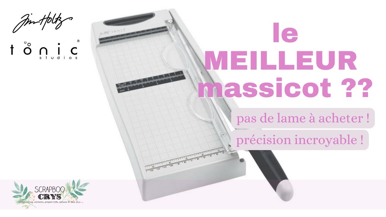MEILLEUR MASSICOT de tous les temps ? (et pas le plus cher) + comment vieillit mon massicot ACTION ?