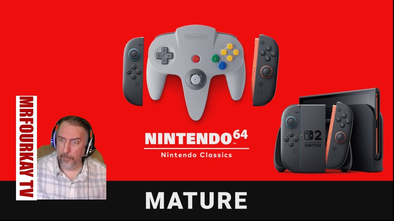 Nintendo 64  MATURE Games Classic Collection #nintendoswitch2 #nintendo