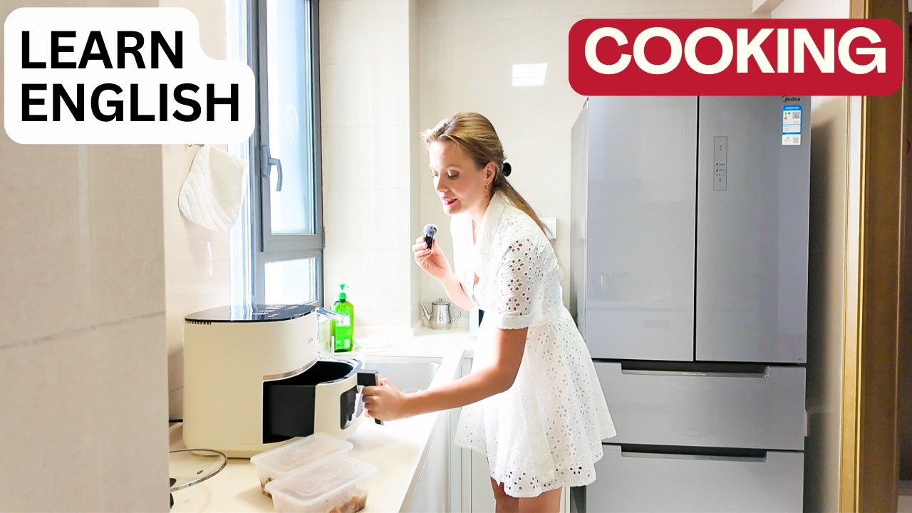 Learn English While Cooking | English Lesson in the Kitchen