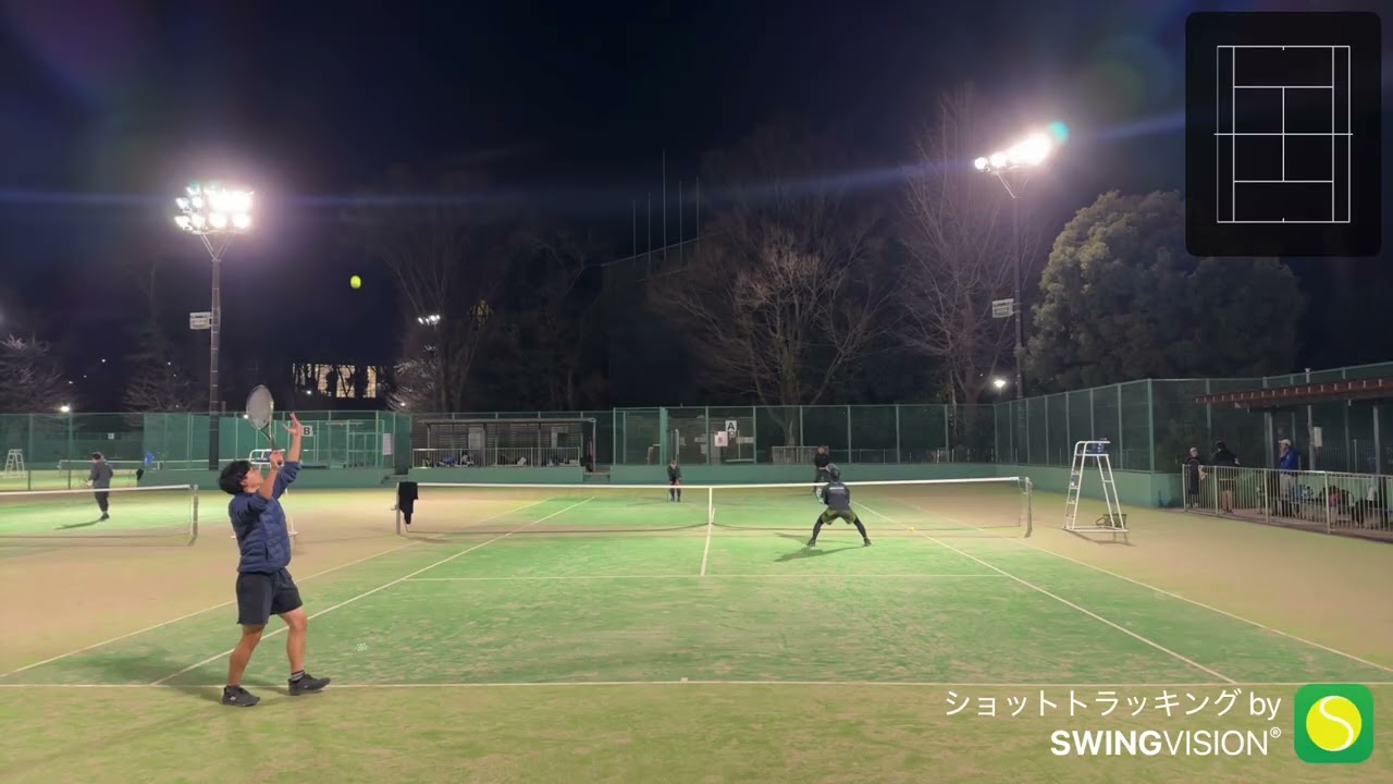 2026年3月6日　ダブルス練習2