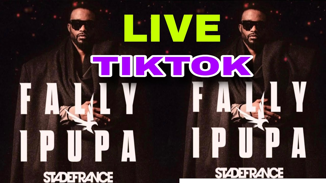 fally ipupa live sur tiktok