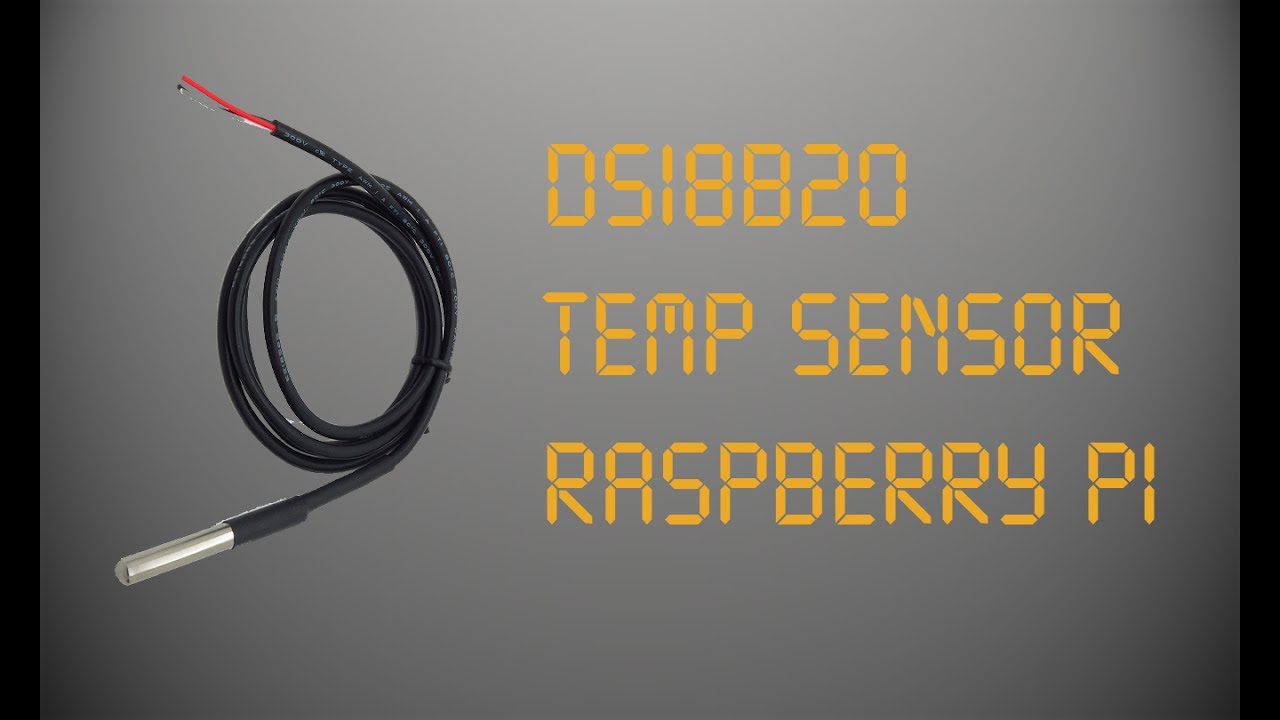 Temperature Sensor (DS18B20) Raspberry Pi