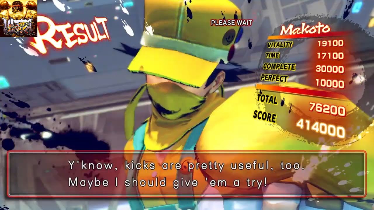 ULTRA STREET FIGHTER IV Makoto Arcade Mode IV