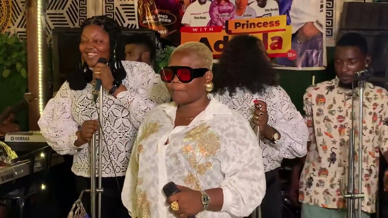 HIYAH SHALLEY LIVE ON STAGE AT PRINCESS ADEOLA’S BIRTHDAY CONCERT