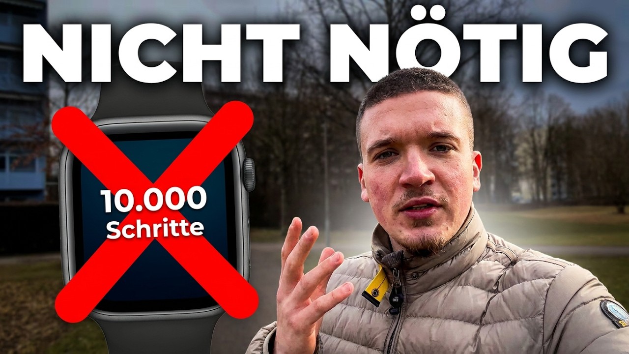 10.000 Schritte sind nicht nötig