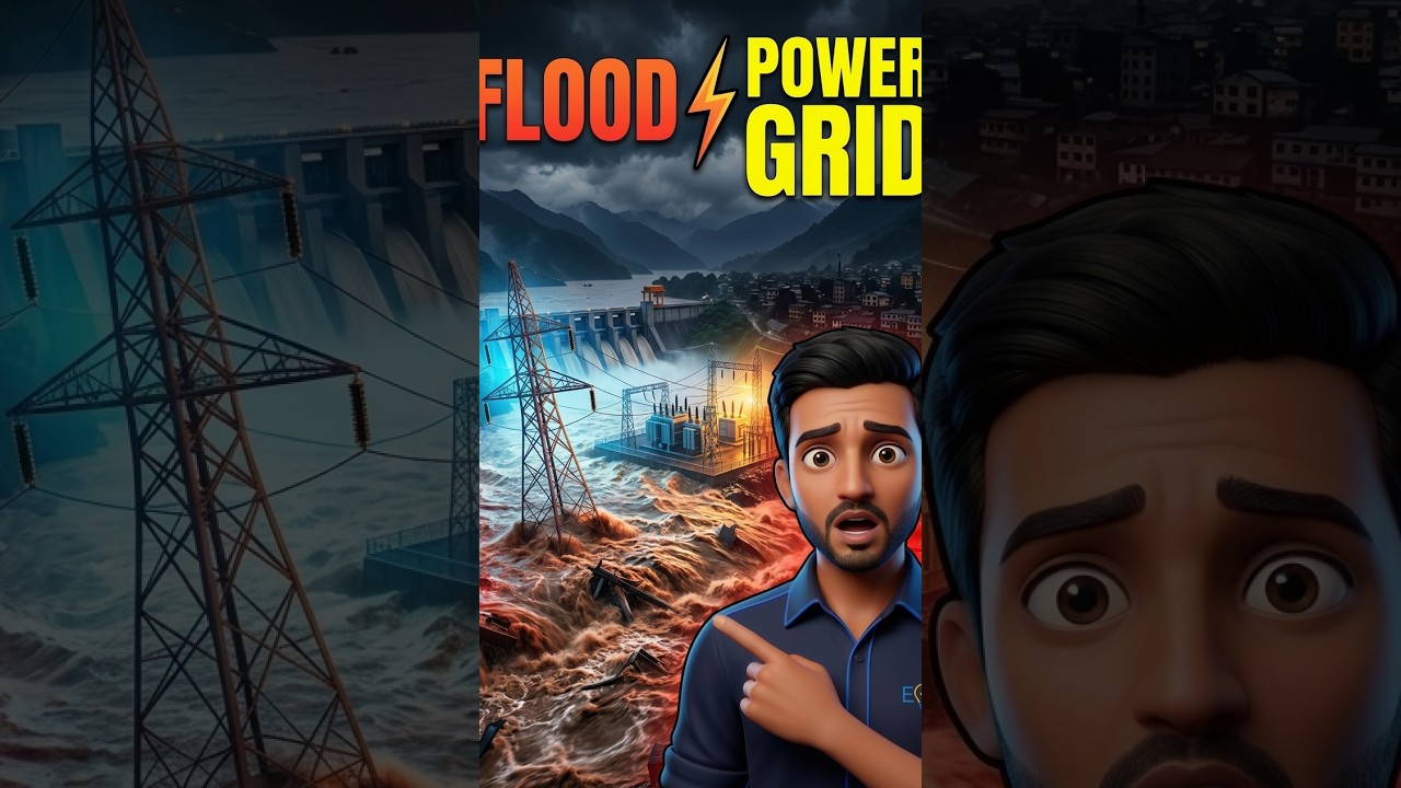 How Nepal&rsquo;s Flood Damaged the Power Grid ⚡🌊 #youtubeshorts #nepal