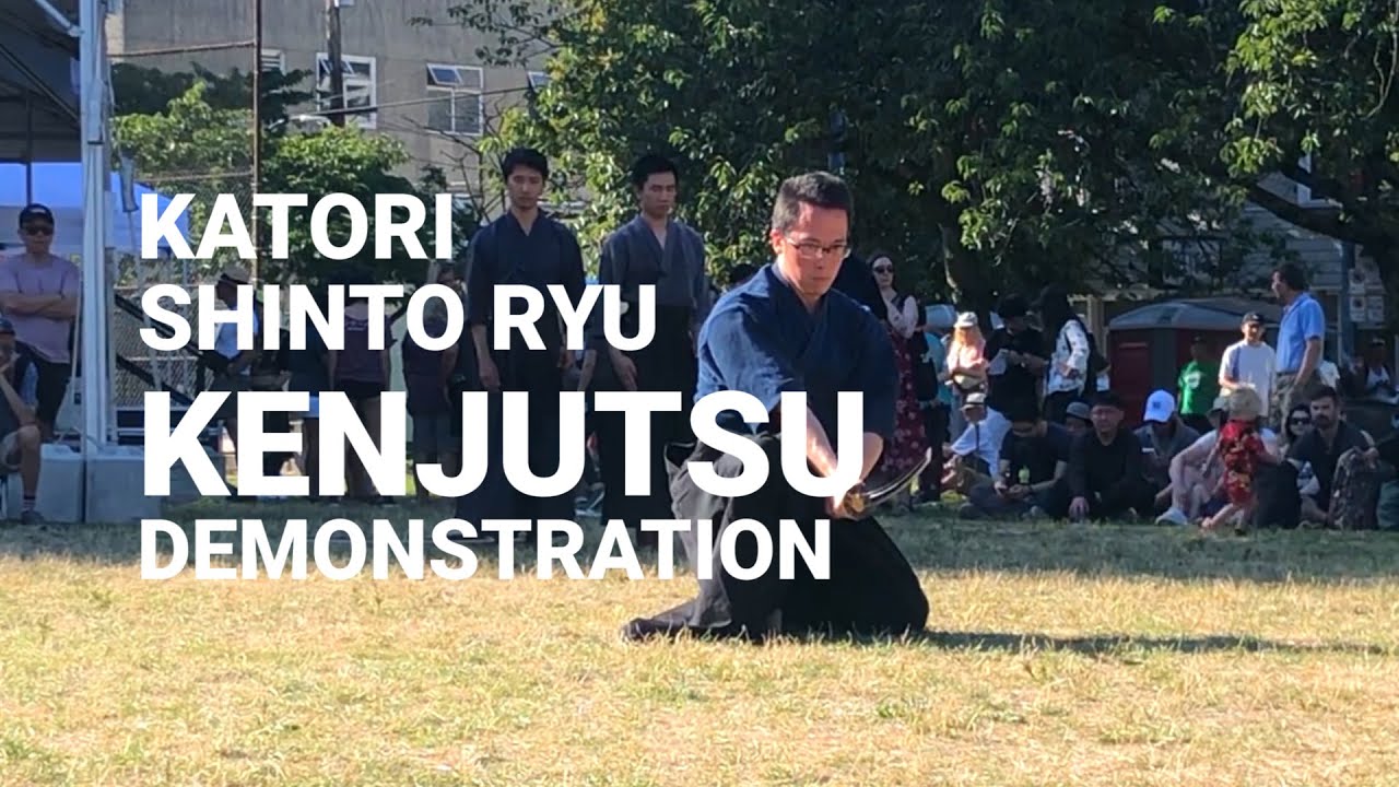 KATORI SHINTO RYU KENJUTSU DEMONSTRATION POWELL STREET FESTIVAL 2024 (#MARTIALARTS FROM #SHOGUN FX!)