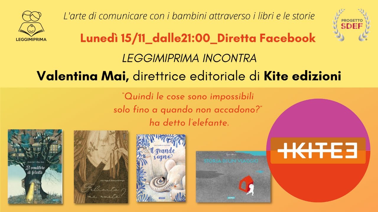 Leggimiprima incontra KITE EDIZIONI