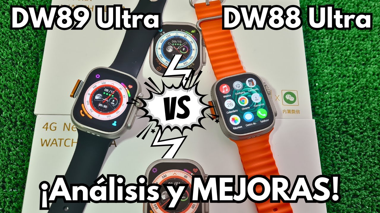DW89 Ultra vs DW88 Ultra 4G 🎯 ¿Cuál Es MEJOR? Comparativa DETALLADA