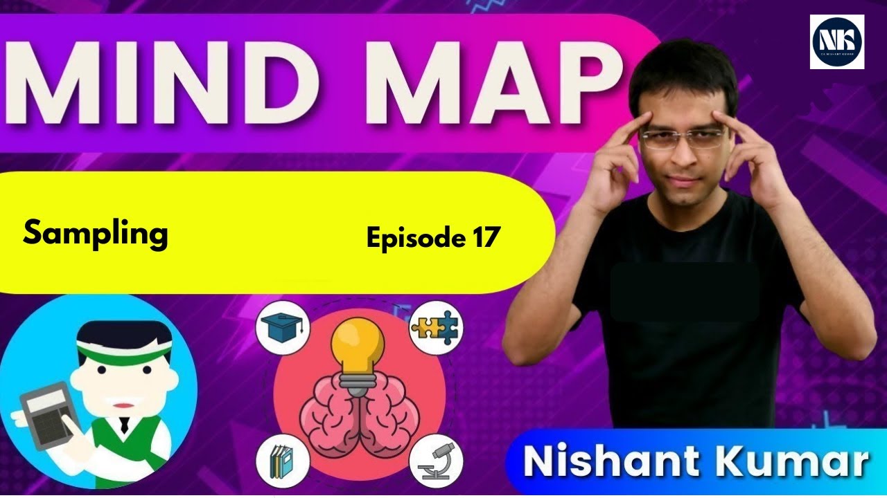 Sampling | CA Foundation Jan 26 | Mind Map Revision | CA Nishant