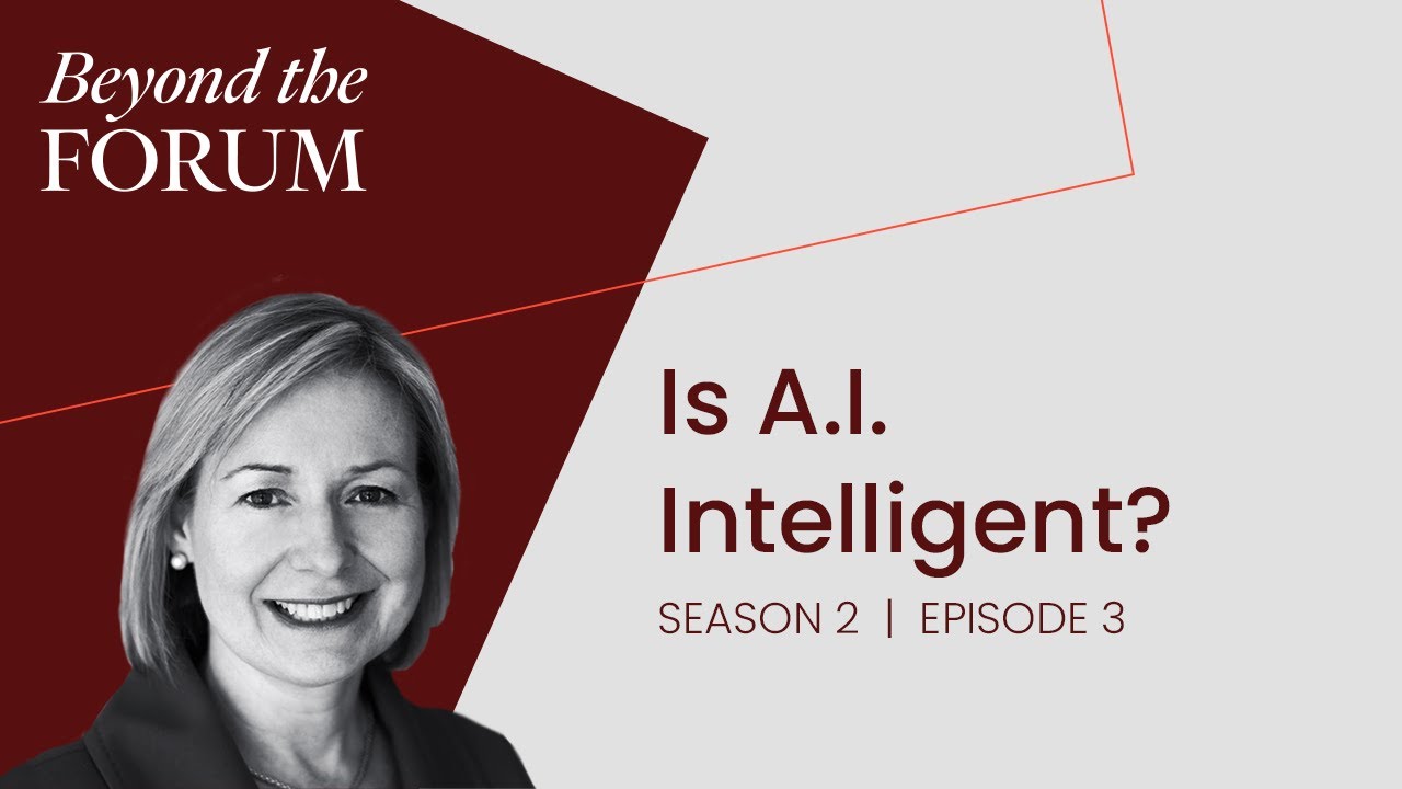 Is AI intelligent? | Beyond the Forum Podcast Interview w/ Rosalind Picard (MIT) (Audio-Only)