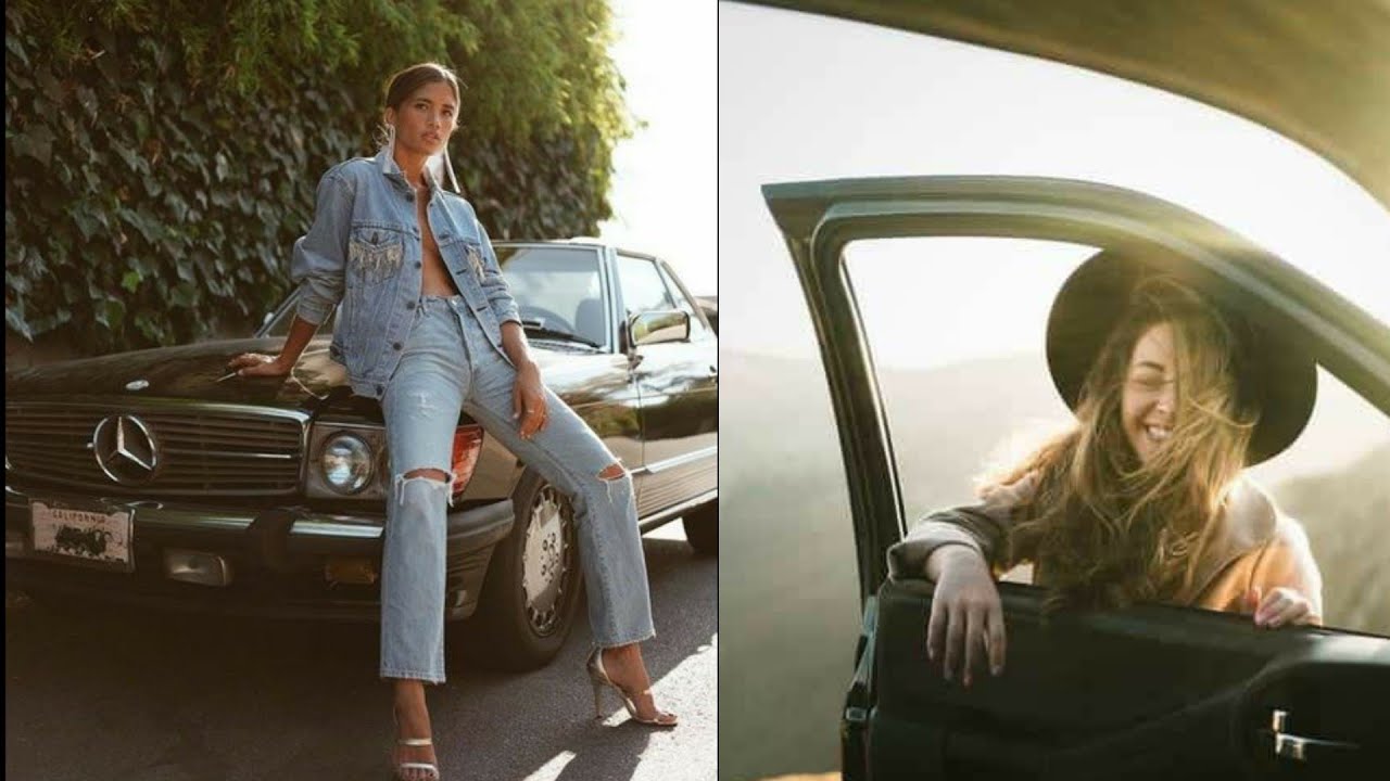 How to pose with a car?