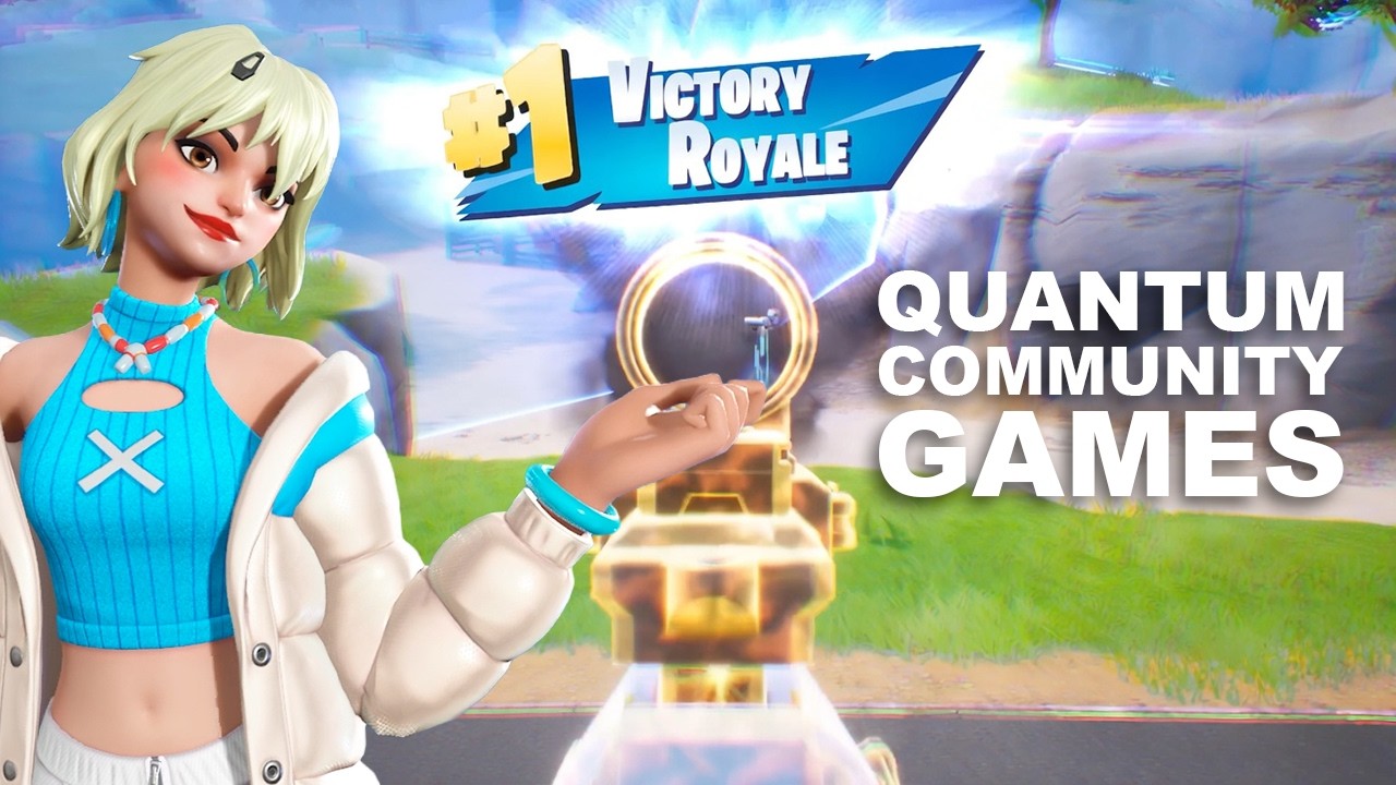 Час силы с семикластерной пушкой - Игры сообщества Fortnite с Quantum Camper - C7 S1
