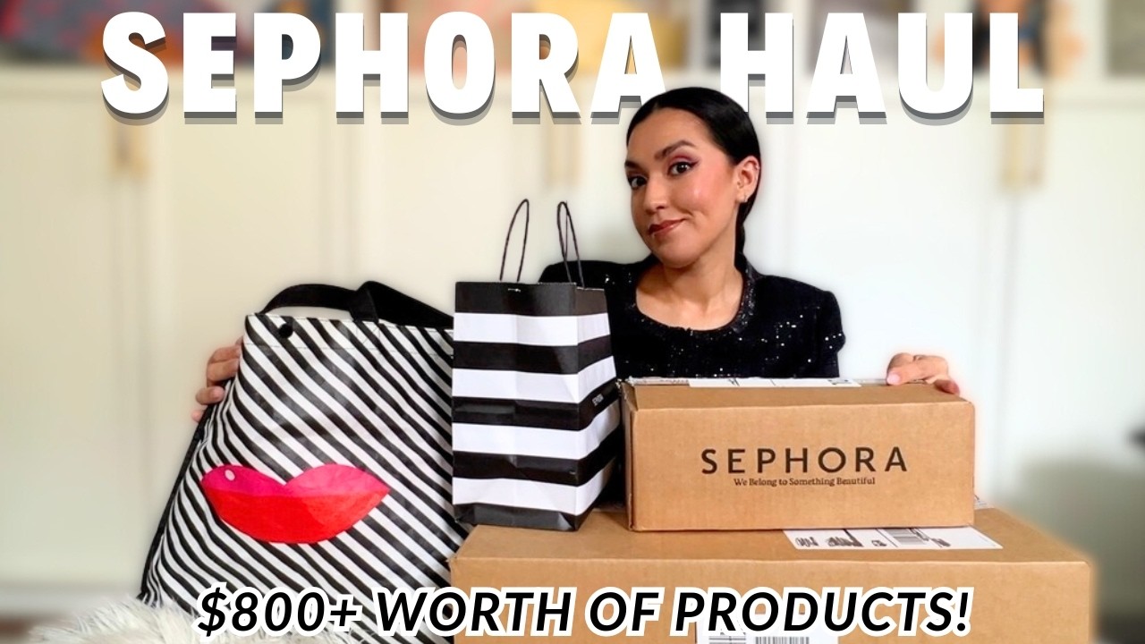 Sephora Fall Sale Haul 2025: Luxury Skincare, Makeup & Haircare Worth $800+