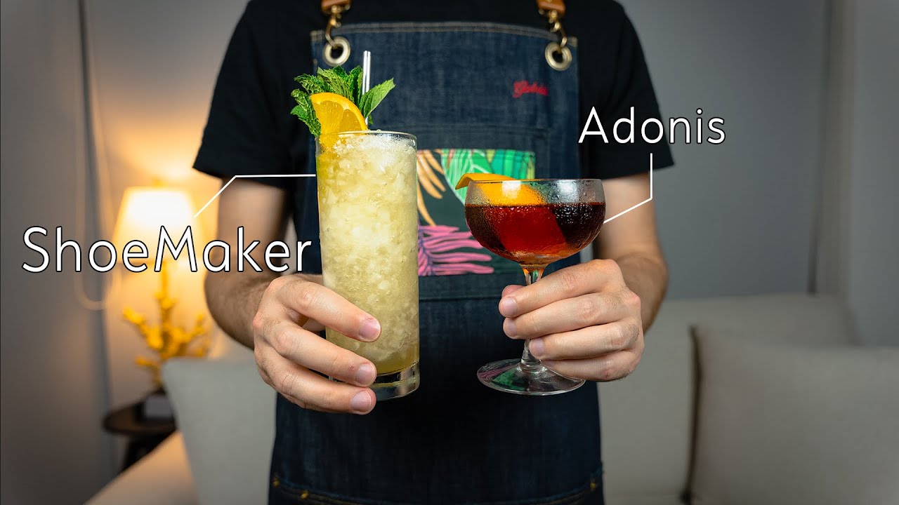 Fino Sherry Cocktails 2 Ways | The PERFECT drink pairing with food