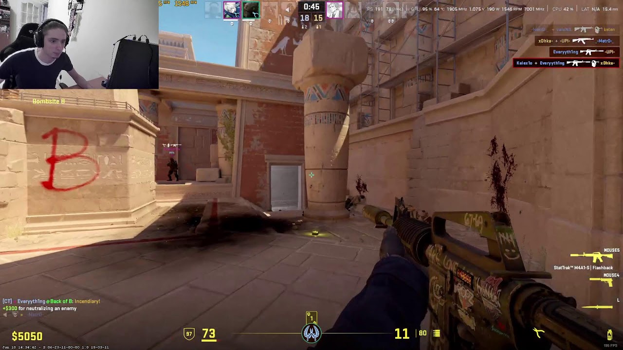 Live: CS2 Faceit premium grind