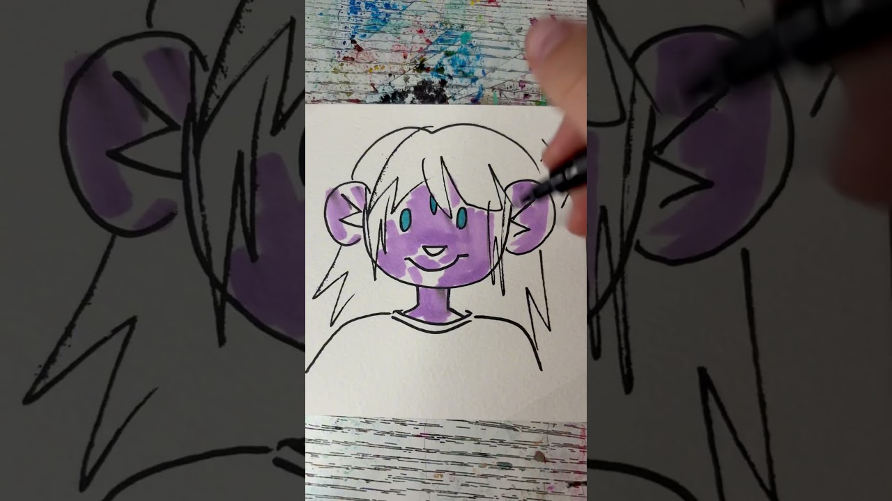 Monster doodle challenge! #artist #art #sketchful #drawing #doodle #doodles