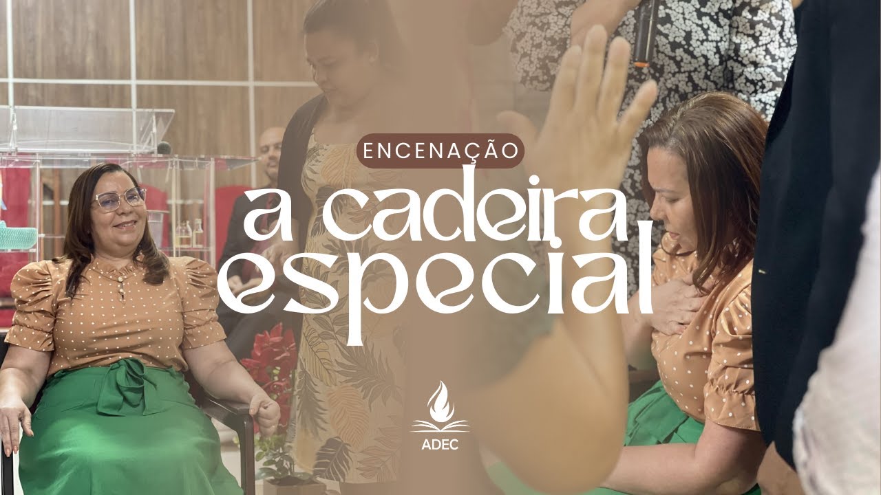 A Cadeira Especial - Homenagem pelo aniversário da pastora