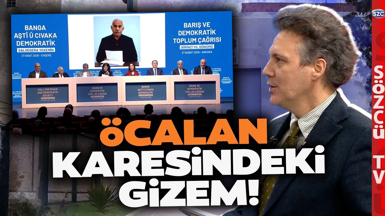 İşte Öcalan'ın Yeni Fotoğrafındaki O Gizem! Güney Öztürk Sır Perdesini Araladı!