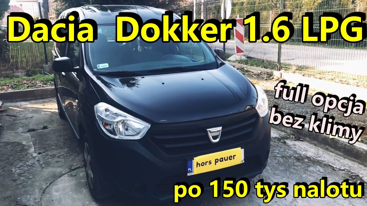 Dacia Dokker VAN 1.6 LPG 2014 po 150 tysiącach. Rumuński Caddy. | Test Dacia Dokker PL