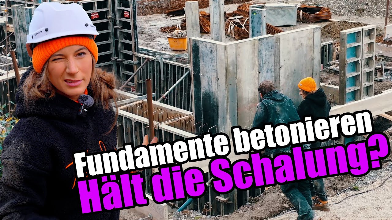 Muss jetzt der Rückwärtsbetonierer her?  Unsere erste Baustellenfolge - Teil 1