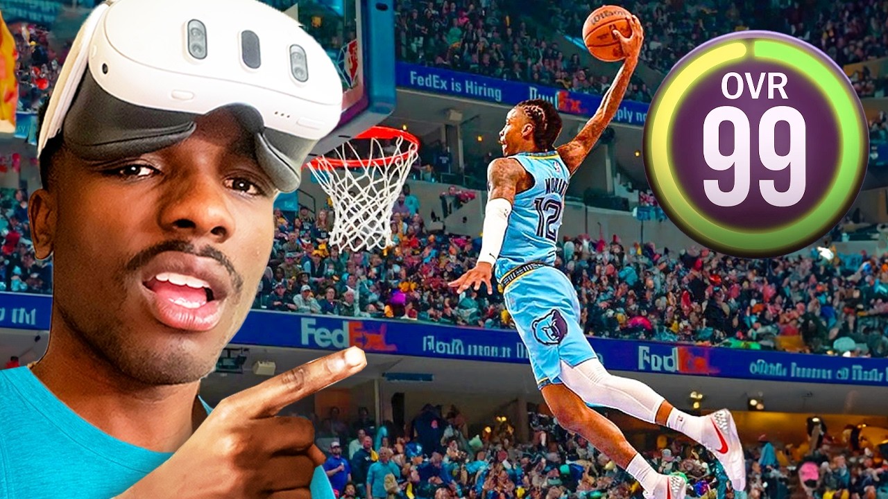 Играю за JA MORANT в VR-БАСКЕТБОЛЕ!!