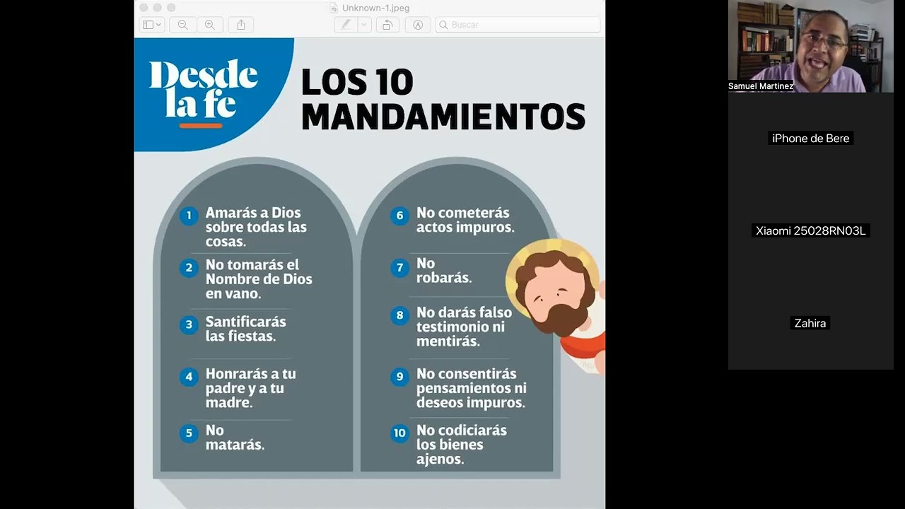Clase 10. Catecismo para jóvenes y adultos – Los mandamientos parte I