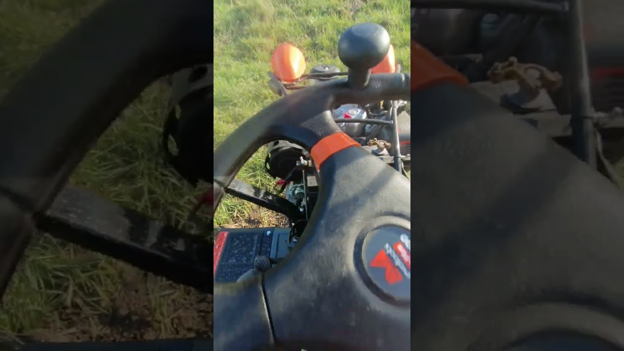 Mini tractor 4x4 urca pe orice pantă fara probleme