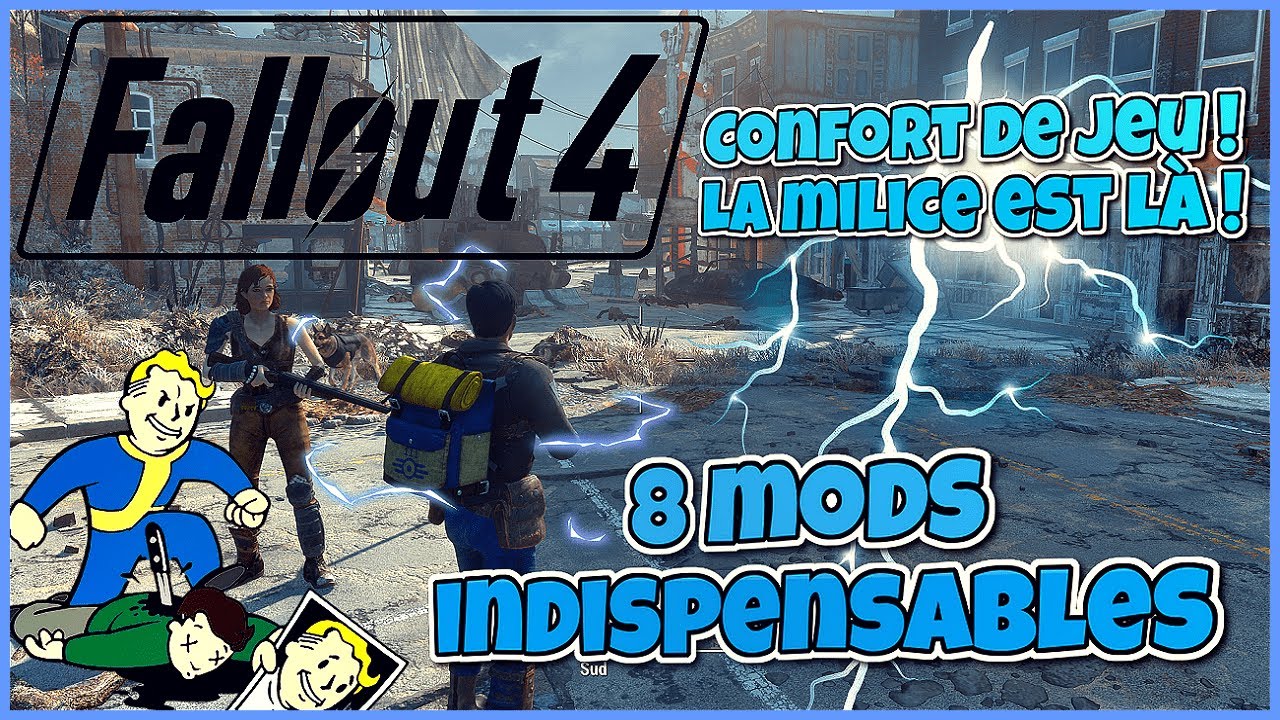 8 MODS INDISPENSABLES #05 - Fallout 4 🤠