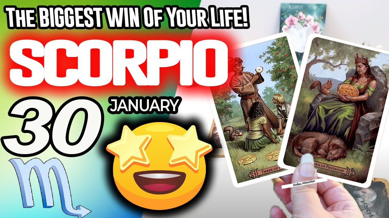 Scorpio ♏️IT&rsquo;S COMING!👀The BIGGEST WIN Of Your Life!💰🆙 horoscope for today JANUARY 30 2026 ♏️ tarot