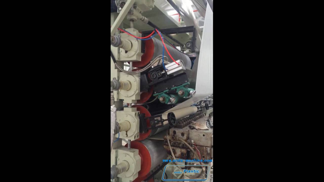 PVC flooring production line