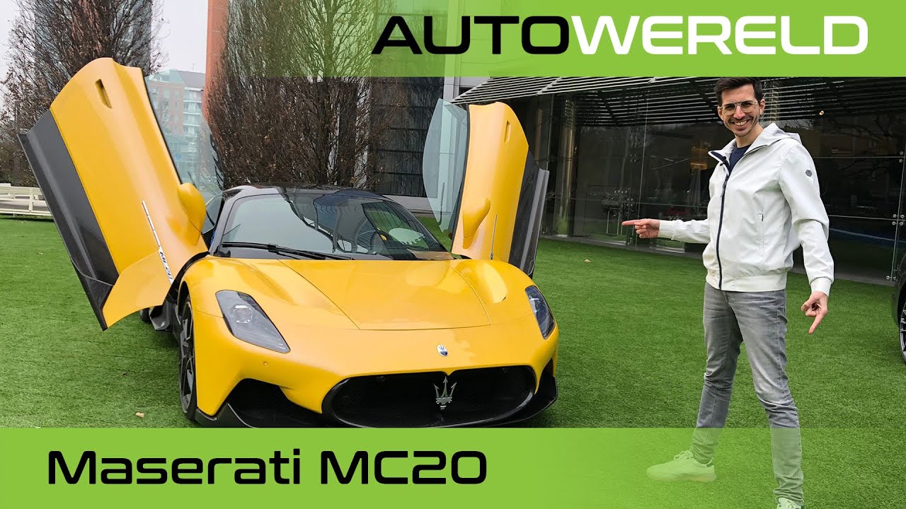Maserati MC20 (2022) review met Andreas Pol | RTL Autowereld test