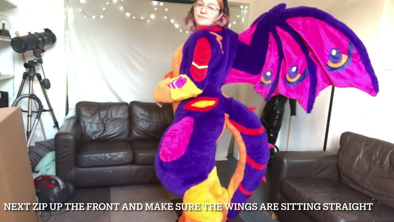 SHIKARI DRAGON STUDIOS | Full digitigrade suit up video