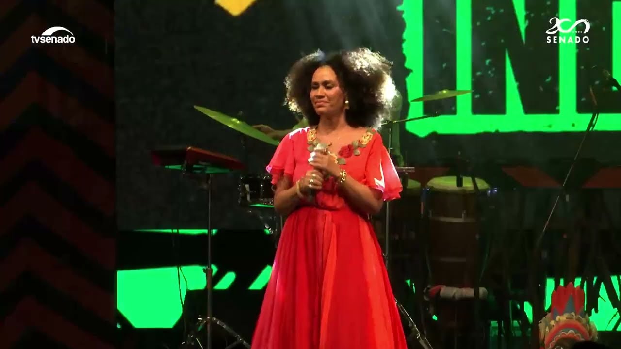 Mariene de Castro - Canto das Tr&ecirc;s Ra&ccedil;as [Festival Brasil &eacute; Terra Ind&iacute;gena]