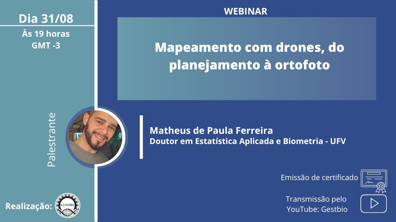 Mapeamento com drones, do planejamento à ortofoto