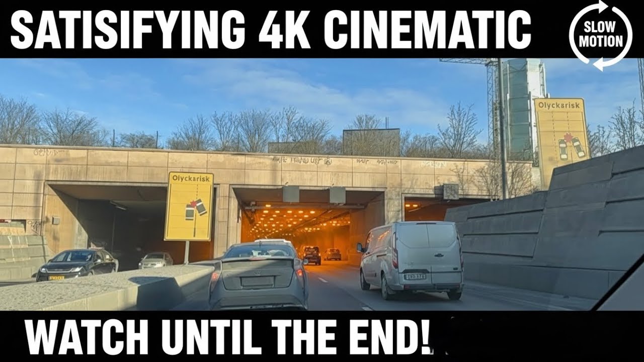You Won’t Believe How This Tunnel Looks in Slow Motion!