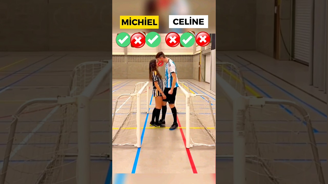 Michiel vs Celine 1v1 speed🥶🚀