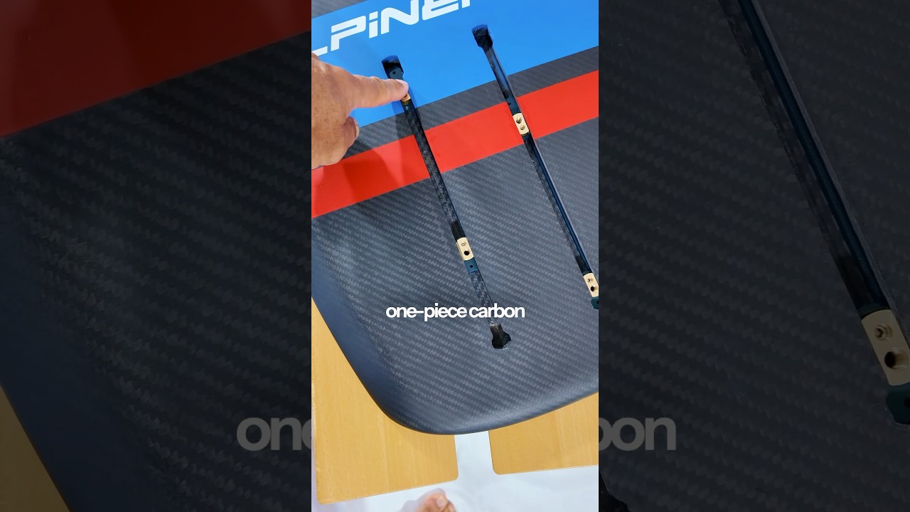 Pumpfoilboard Pocket Carbon 88x43 #dockstart #alpinefoil Alpinefoil