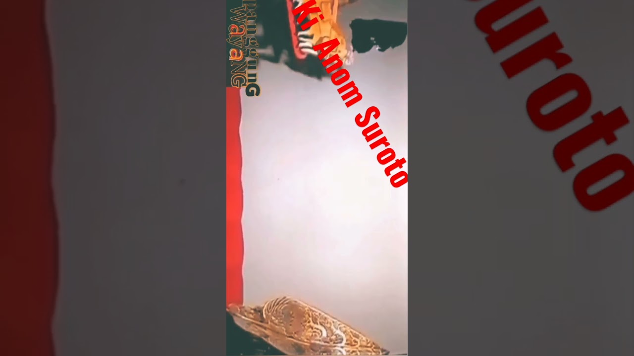 uedan, Ki Anom Suroto prigel tur anteb le merangne wayang #anomsuroto #wayangkulit #wayang