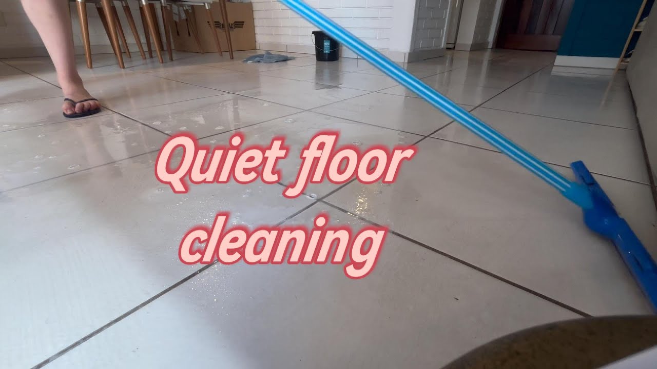 Slow Floor Cleaning ASMR | No Talking