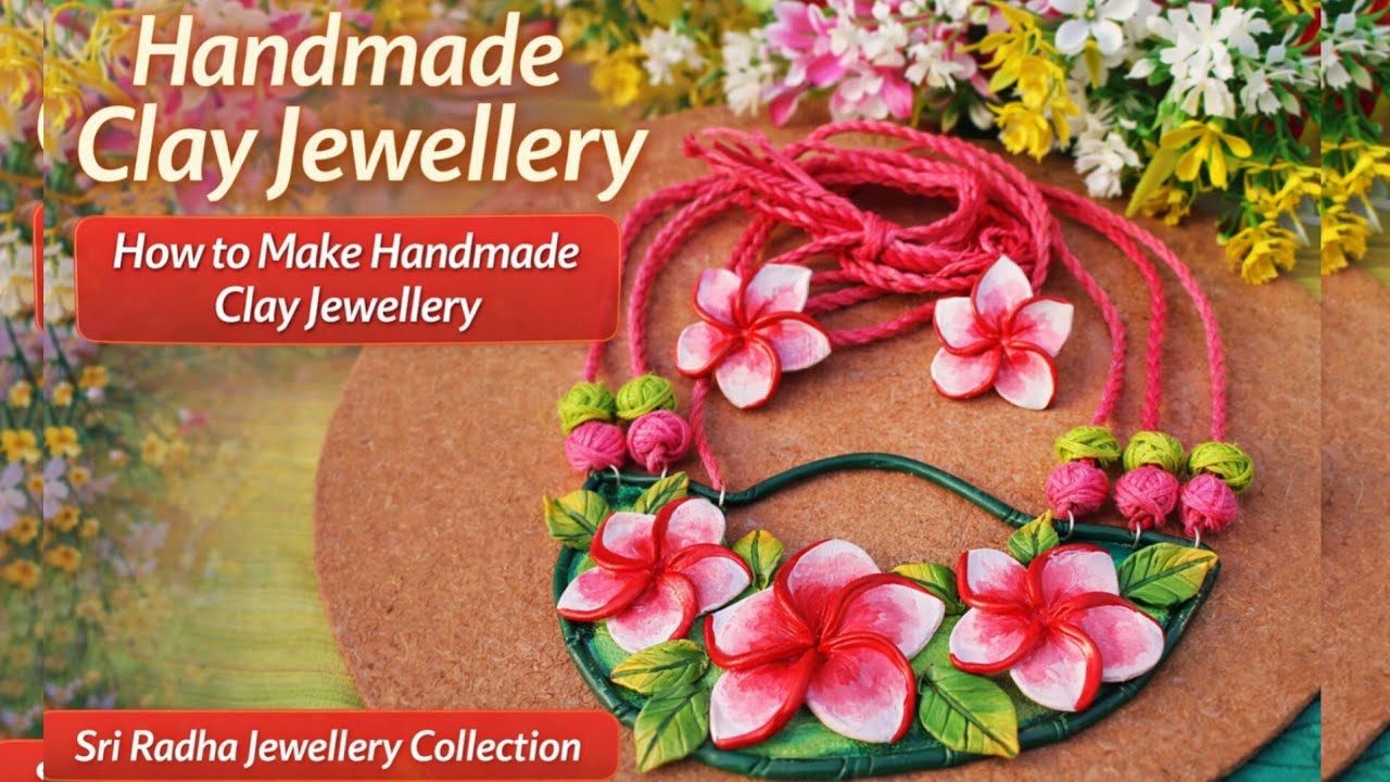 🌸✨ Handmade Clay Jewellery Making | Easy DIY Tutorial ✨🌸How to Make Handmade Clay Jewellery at Home 