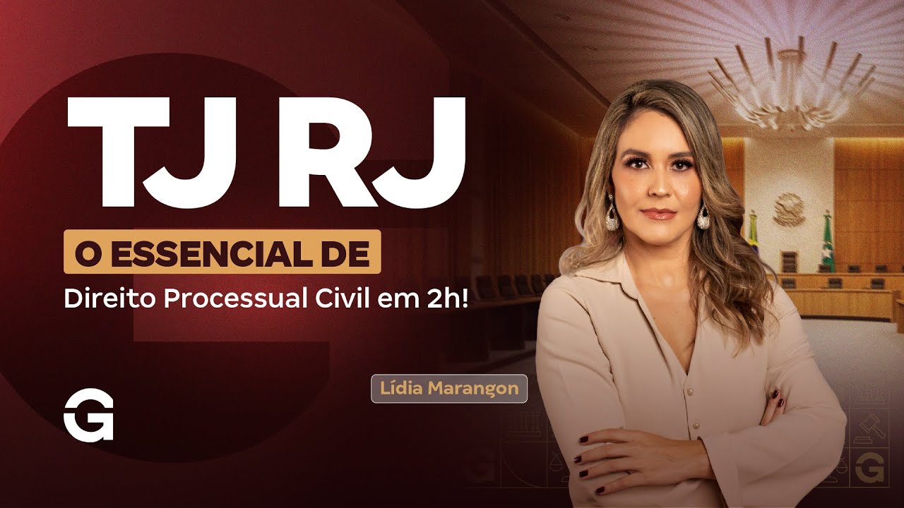 Concurso TJ RJ | O essencial de Direito Processual Civil em 2h!