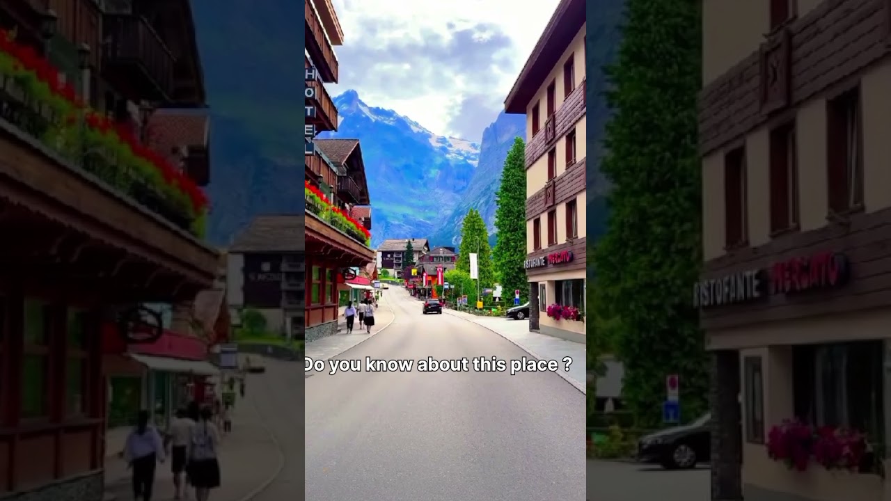 📍Grindelwald, Switzerland 🇨🇭 Follow us for daily Swiss Content 🇨🇭 #switzerland #travel #lakeluzern