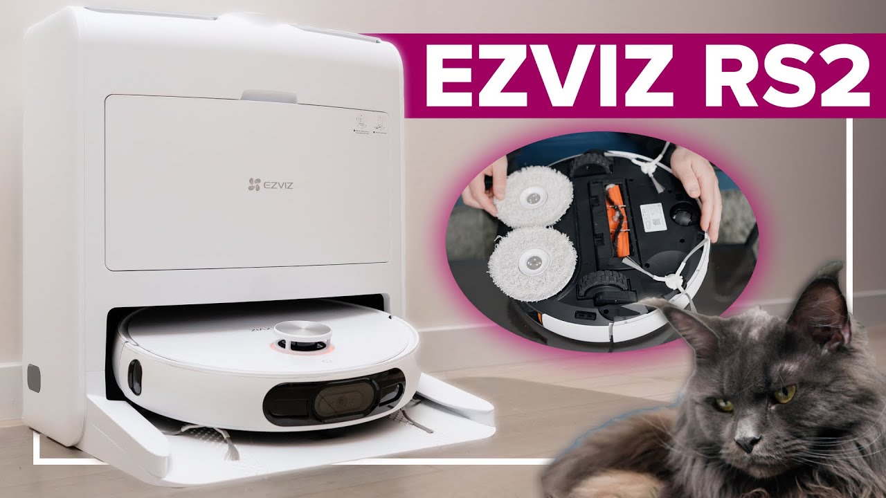 Sprawdzamy EZVIZ RS2 - odkurzacz i mop ze stacją dokującą