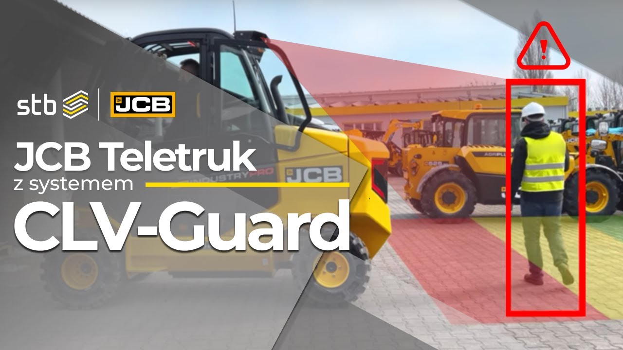 System wizyjny z funkcją wykrywania ludzi CLV-Guard #STB #JCB #Interhandler #AI