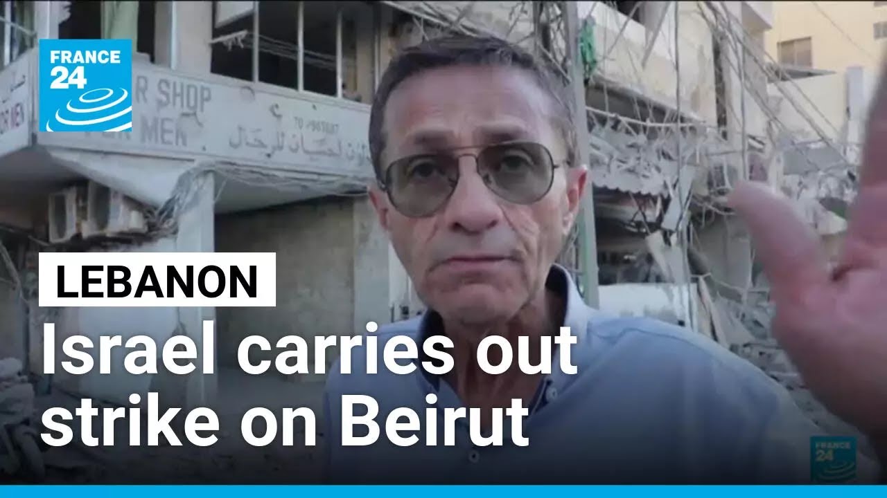 Israel carries out strike on Beirut suburbs, first near capital in weeks &bull; FRANCE 24 English