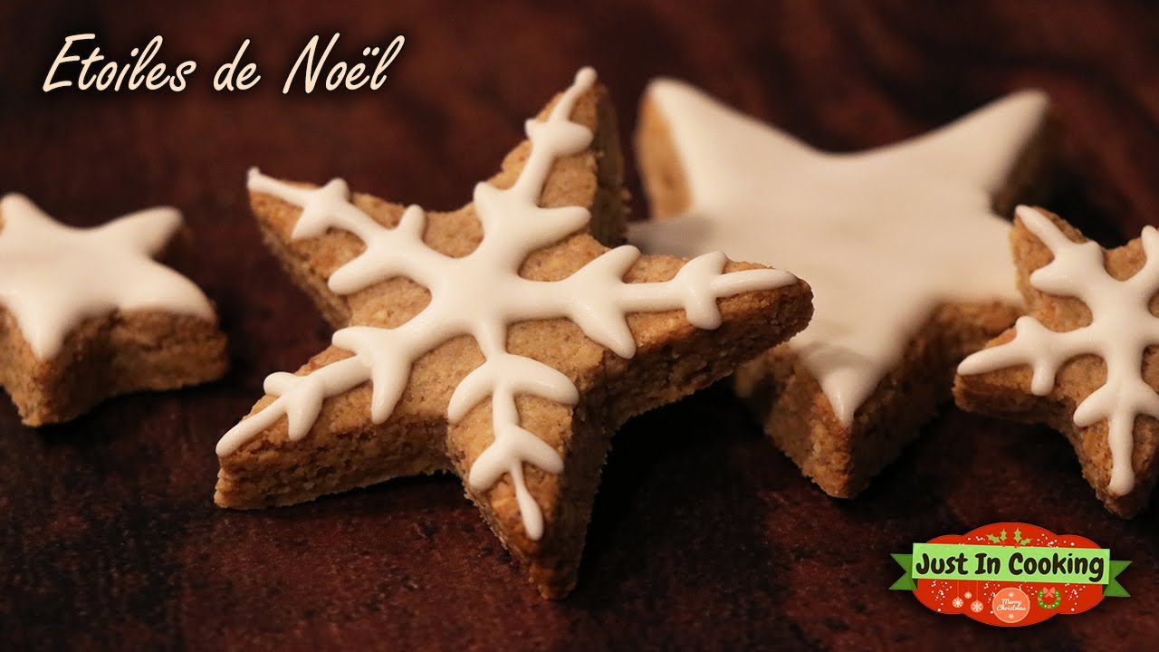 ❅ Recette des Etoiles de Noël Noisette Cannelle - Zimtsterne (sans gluten) ❅