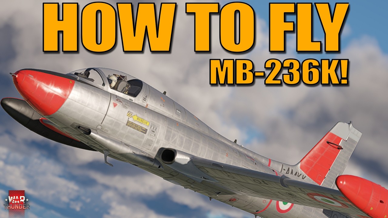 MB-236K — это самолёт, который ВСЕМ стоит использовать в качестве ПЕРВОГО! ПОТРЯСАЮЩЕ! — War Thunder
