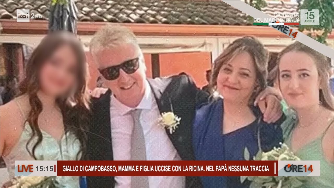 Madre e figlia morte avvelenate: nel sangue del padre non c'&egrave; ricina - Ore 14 del 15/04/26