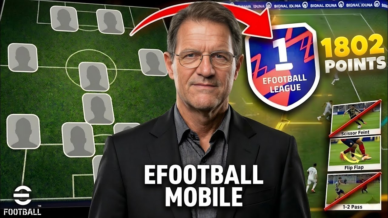 Эта схема 4-4-2 ИДЕАЛЬНА 😱 | Самая сбалансированная расстановка в eFootball mobile